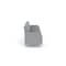 Lesro Siena Lounge Reception 4 Seat Tandem Seating, Brushed Steel, RS Fog Upholstery SN4103 - alternate 2
